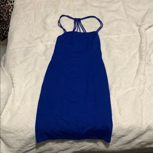 Blue H & M dress